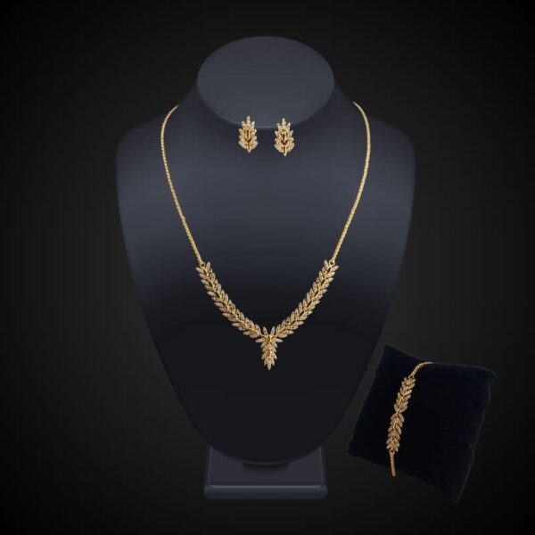 Cubic Zirconia Necklace Set