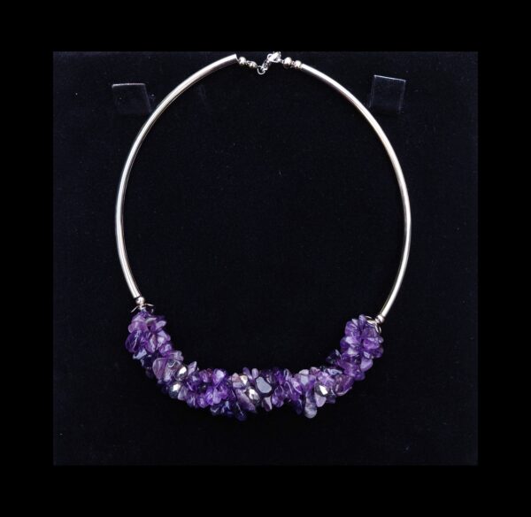 Amethyst Chips Necklace