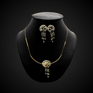 Crystal Lasso Necklace Set