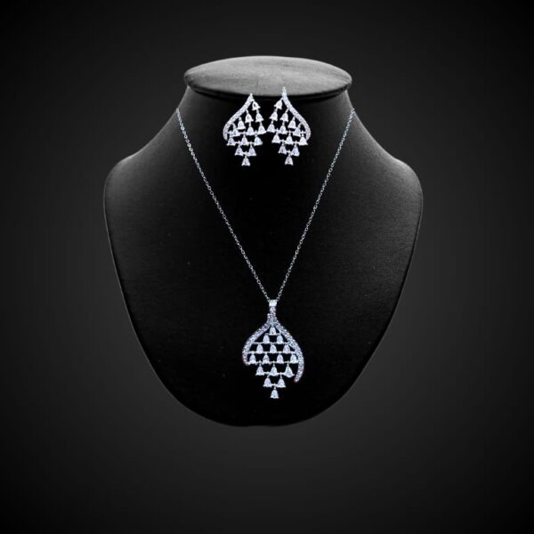 Cubic Zirconia Necklace Set