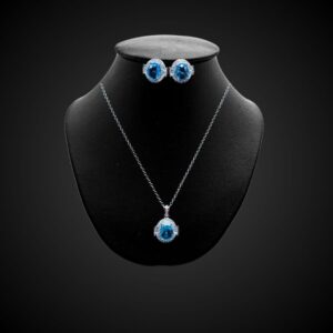 Cubic Zirconia Necklace Set