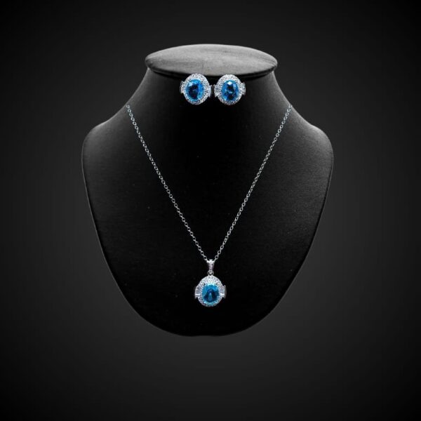 Cubic Zirconia Necklace Set