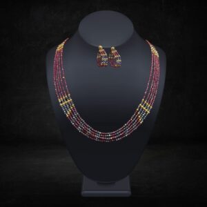 Garnet Necklace Set