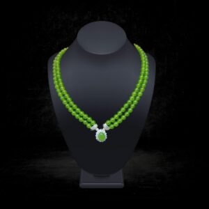 Dyed Jade Necklace