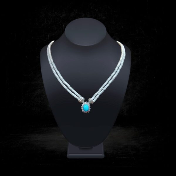 Turquoise/F.W.P Necklace