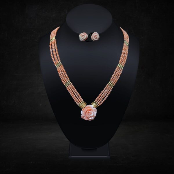 Coral Necklace Set