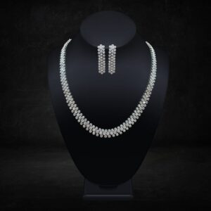 Cubic Zirconia Necklace Set