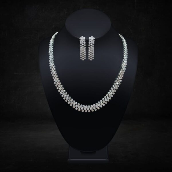 Cubic Zirconia Necklace Set