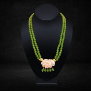 Coral/Jade Necklace