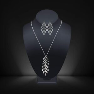 Cubic Zirconia Necklace Set