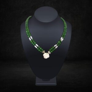 Coral/Jade Necklace