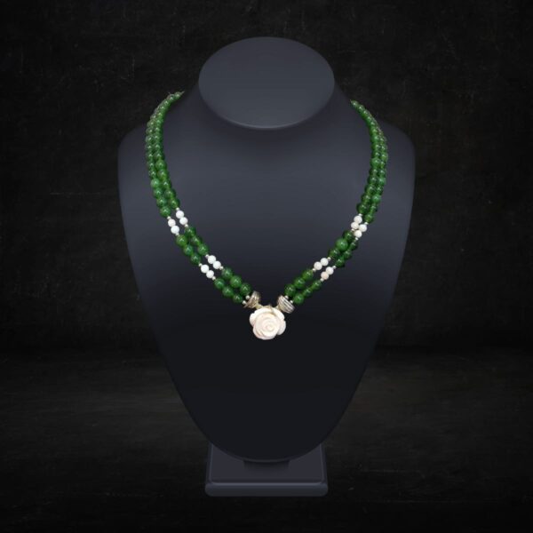 Coral/Jade Necklace