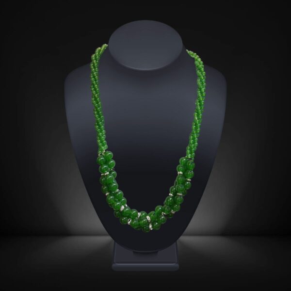 Dyed Jade Necklace