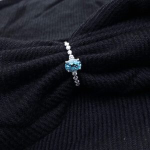 Blue Topaz Ring