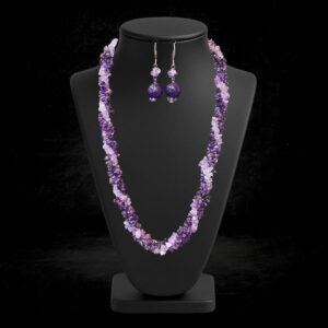 Amethyst Necklace Set