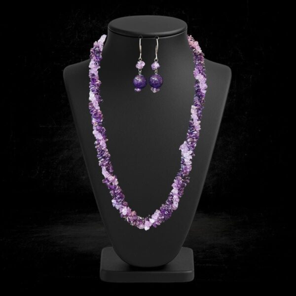 Amethyst Necklace Set