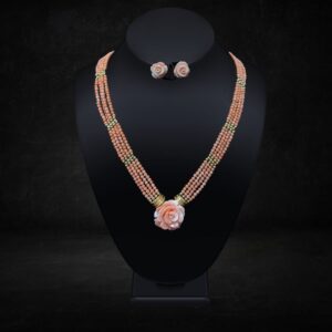 Coral Necklace Set