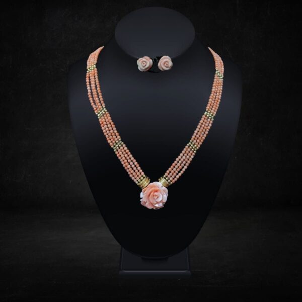 Coral Necklace Set