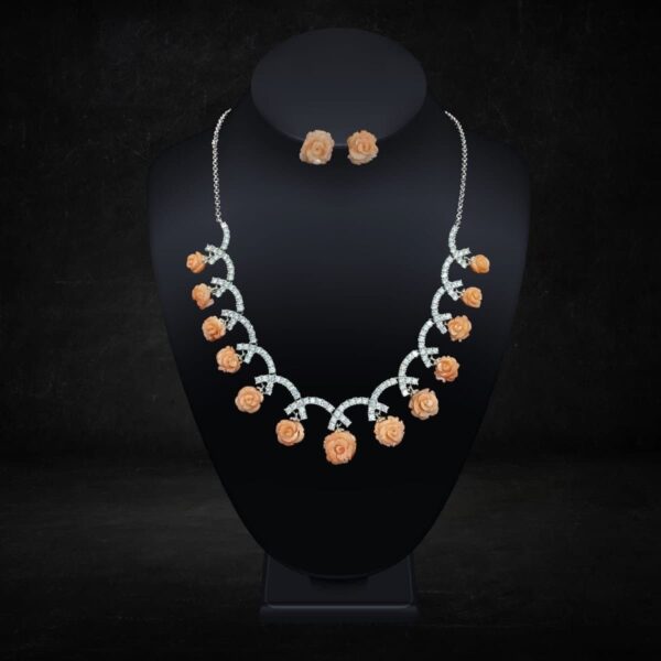 Coral Necklace Set