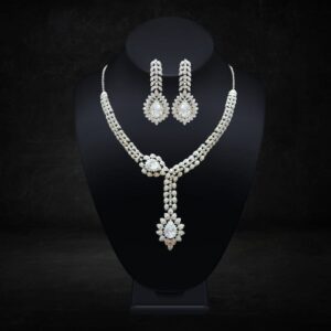 Cubic Zirconia Necklace Set