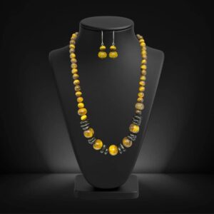 Tiger Eye Necklace Set