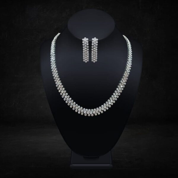 Cubic Zirconia Necklace Set