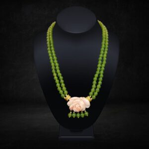 Coral/Jade Necklace