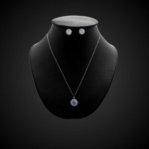 Cubic Zirconia Necklace Set