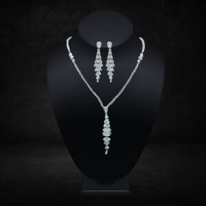 Cubic Zirconia Necklace Set