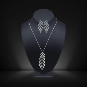 Cubic Zirconia Necklace Set