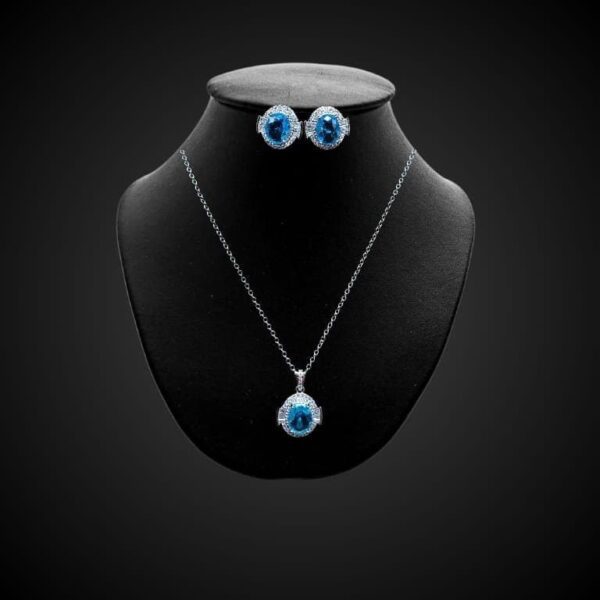 Cubic Zirconia Necklace Set
