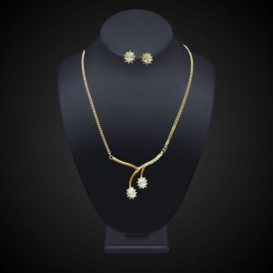 Cubic Zirconia Necklace Set