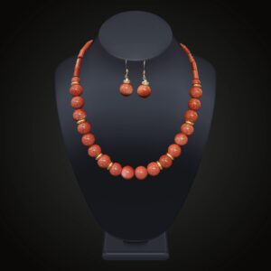 Sand Stone Necklace Set