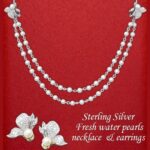 Fresh Water Pearl Necklace Set