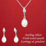 Fresh Water Pearl Necklace Set
