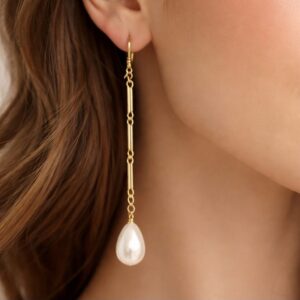 Shell Pearl Earrings