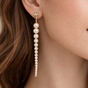Shell Pearl Earrings