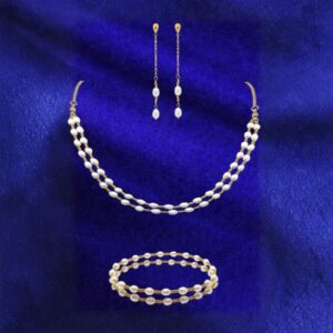 Fresh Water Pearl Necklace Set