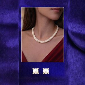 Fresh Water Pearl Necklace Set