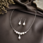 Fresh Water Pearl Necklace Set