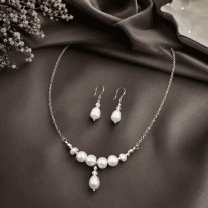 Fresh Water Pearl Necklace Set