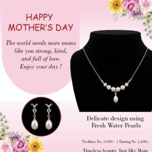 Fresh Water Pearl Necklace Set