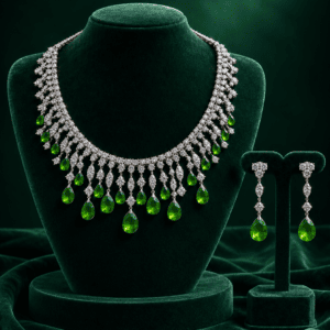 Cubic Zirconia Necklace Set