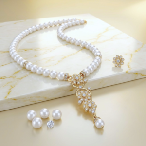Shell Pearl Necklace