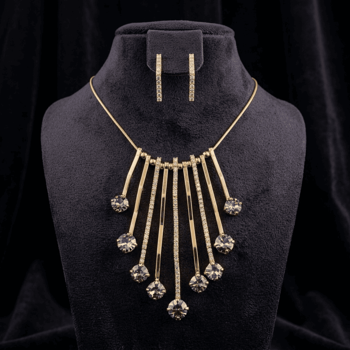 Crystal Necklace Set