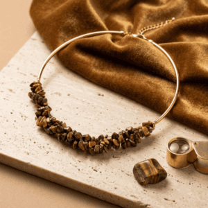 Tiger Eye Lasso Necklace