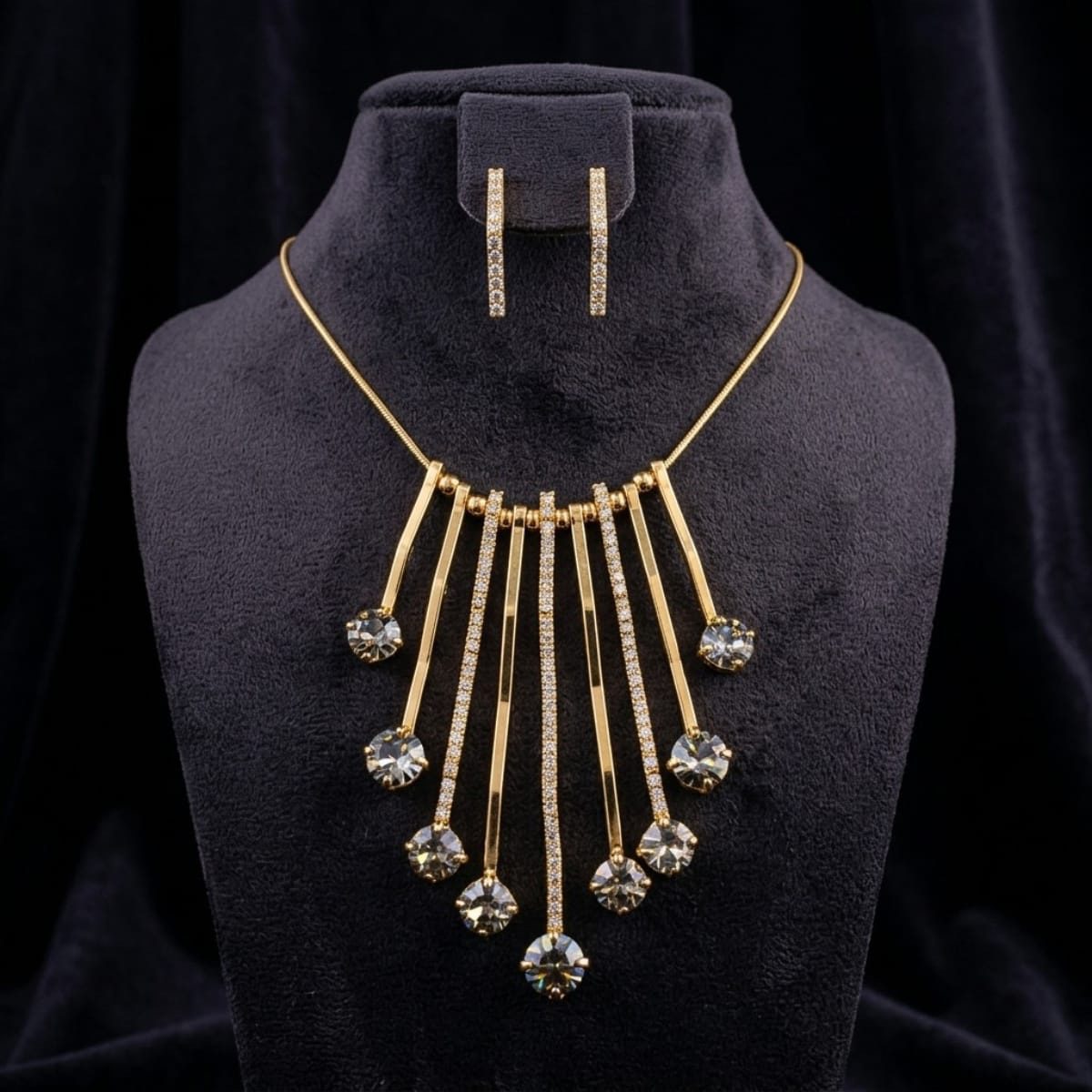Crystal Necklace Set