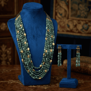 Agate / Hematite Necklace Set