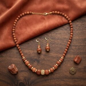 Sandstone Necklace Set