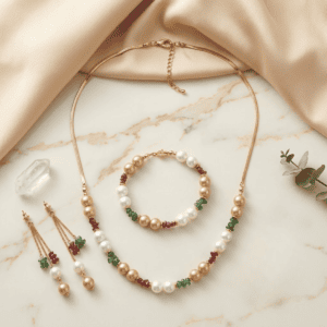Semi Precious Necklace Set